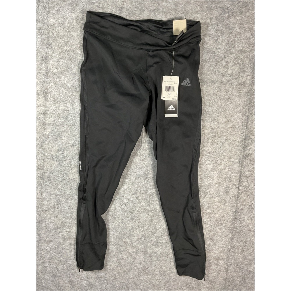 Adidas Response Black Stretch Sports Leggings Women's Medium